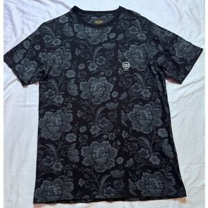 NWOT 10 Deep mens full graphic rose print tshirt size M